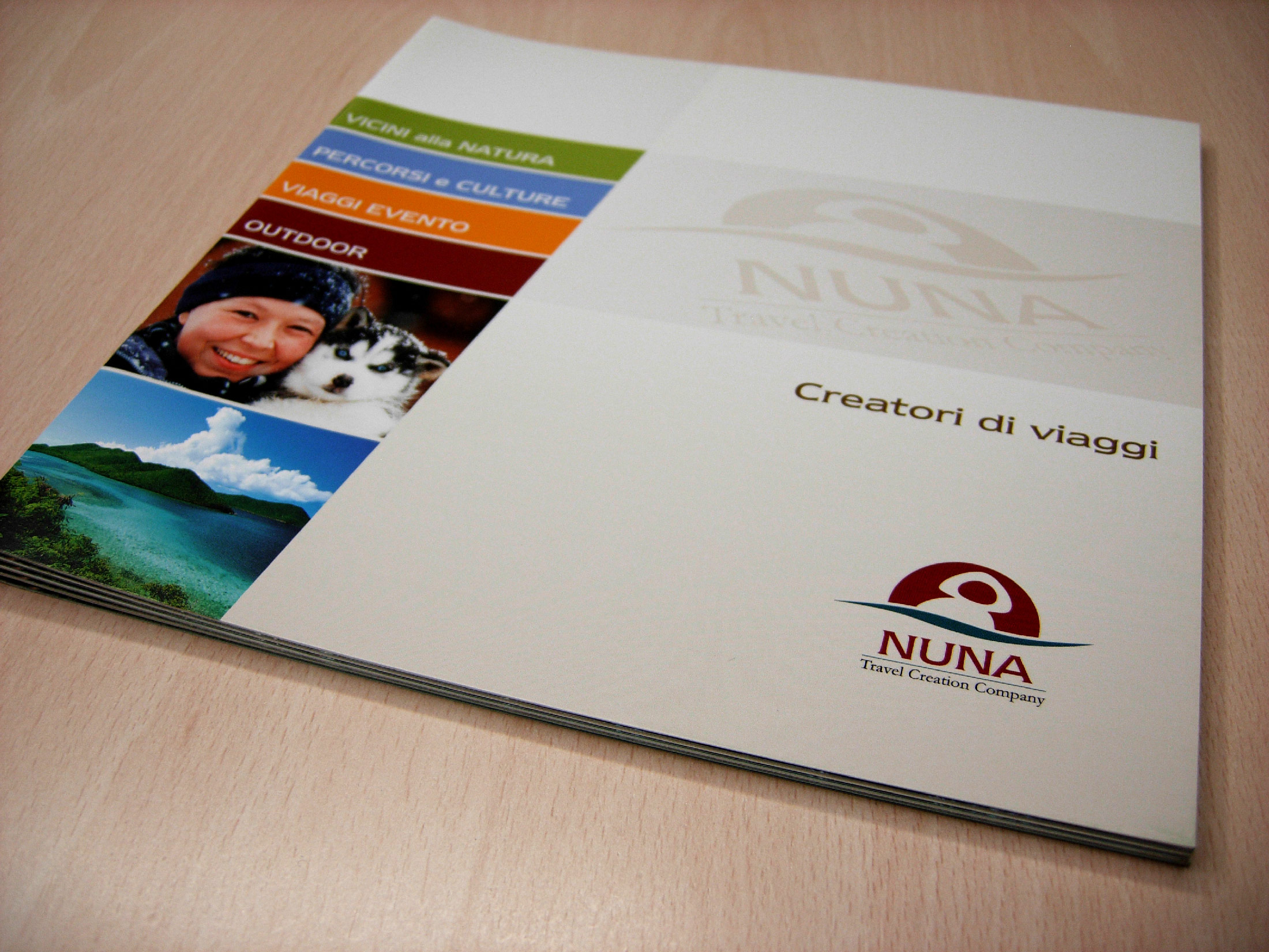 Nuna Travel nuova linea di prodotti - Cover brochure 2006